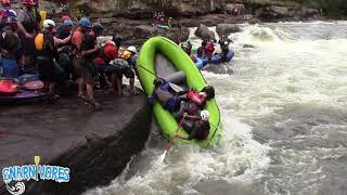 2018 GAULEY RIVER WHITEWATER RAFTING FLIPS amp CARNAGE [upl. by Gillman]