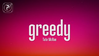 Tate McRae  greedy Lyrics [upl. by Ariahs199]