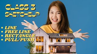 SketchUp For Beginners Tutorial Basic to Advance  Sketchup in Hindi  Step by Step [upl. by Norene]