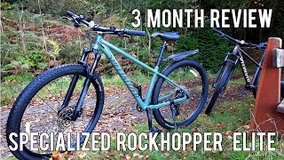 The best hardtail MTB under £1K — Specialized Rockhopper Elite 29quot 3 month review [upl. by Odrarej862]