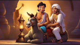 Aladdin And The Magic Lamp  Aladdin Arabic Survival Folk Movie  Hindi Urdu Animated kids Cartoons [upl. by Rhody908]