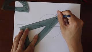 How to trisect angles with Marked ruler and compass [upl. by Ymmit273]