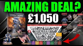 Games Workshop NEW Warhammer 40000 Combat Patrol Subscription Service Savings Breakdown New40k [upl. by Luckin]