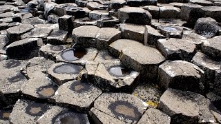 The incredible geology of the Giants Causeway Northern Ireland [upl. by Bazil]