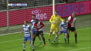 Samenvatting Feyenoord  PEC Zwolle 20162017 [upl. by Yelnoc]