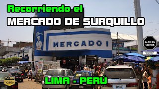 MERCADO DE SURQUILLO LIMA PERU 2021 Mercados en LIMA PERU [upl. by Alika]