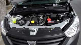 Dacia Dokker 15 DCI 90hp engine start and sound HD [upl. by Michaella]