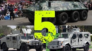 Top 5 Vehículos Blindados de la Marina Armada de México [upl. by Menard425]