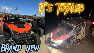 Destroying a Brand New RZR TURBO R [upl. by Mureil63]