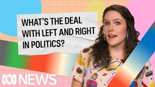 What’s the deal with left and right in politics  Politics Explained Easily  ABC News [upl. by Teik441]