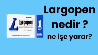 Largopen Nedir Ne İçin Kullanılır Ne İşe Yarar Yan Etkileri Nelerdir [upl. by Michaele]