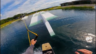 Worlds Biggest Pool Gap POV Wakeboarding  313 Cablepark [upl. by Clevey688]