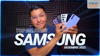 Top mejores teléfonos SAMSUNG que puedes comprar  Dic 2023 [upl. by Tankoos]