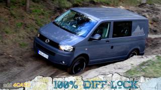 Off Road Test Drive  VW T5 Rockton 4Motion Expedition FULL HD 1080p [upl. by Atekram809]