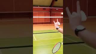 badminton spin serve quick guide [upl. by Resiak]