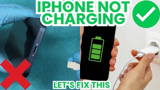 iPhone Not Charging How To Fix It [upl. by Neelat]