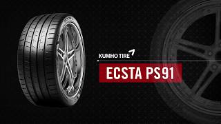 ECSTA PS91 — Max Performance Summer Tire  Kumho Tire USA [upl. by Yeliab]