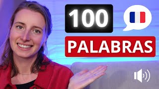 Las 100 Palabras Más Útiles En Francés 🇫🇷 Vocabulario Para Principiantes Traducción Al Español [upl. by Aikaj628]