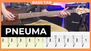 TOOL  Pneuma  Bass Cover with Bass Tabs [upl. by Nomis434]