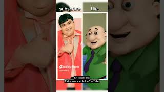 Tmkoc vs Motu Patlu part2 ytshorts trendingshorts [upl. by Donielle]