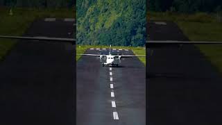 Worlds MOST DANGEROUS High Altitude Landing at Lukla Airport shorts [upl. by Latsyrcal]