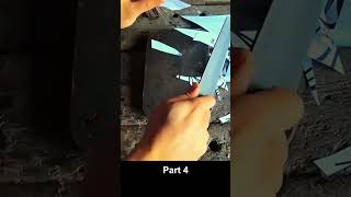 Knife Making Making a Japanese Chefs Knife  Part 4 [upl. by Aneeb]