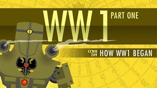 How World War I Started Crash Course World History 209 [upl. by Benedicto]