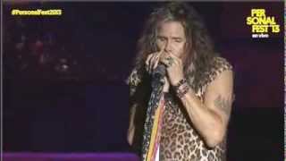 Aerosmith Live Argentina Personal Fest 2013 [upl. by Arbma]