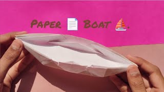 I Made the Worlds Largest Paper Boat Paper ki boat Kaise banaen [upl. by Pasia973]