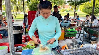 Cambodia’s Street Food Wow Amazing Food In Phnom Penh City streetfood [upl. by Lubba]