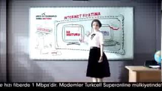 Digiturk Nil Karaibrahimgilli Limitsiz İnternet Reklam Filmi Ocak 2014 [upl. by Nolitta654]