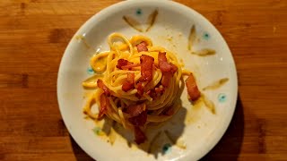 🇮🇹Ricetta della Carbonara Cremosa il vero segreto per un successo garantito 2100 [upl. by Olmsted31]