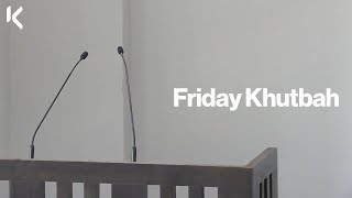 Jumuah at KIC  Sheikh Ibrahim Khan [upl. by Orin]