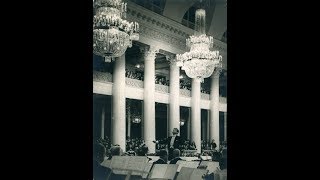 Leonard Bernstein in Leningrad 1959 – Beethoven Egmont amp Brahms Symphony 1 [upl. by Cran]