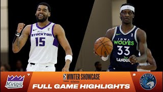 G League Winter Showcase No 7 Stockton Kings vs No 2 Iowa Wolves  Game Highlights [upl. by Neelrak597]