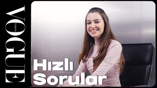 Su Burcu Yazgı Coşkun ile Hızlı Sorular  Vogue Türkiye [upl. by Calore]