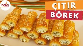 Çıtır Börek Tarifi  Peynirli Börek Tarifi [upl. by Trace33]