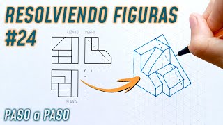 📐 3 EJERCICIOS de PERSPECTIVA Isométrica RESUELTOS ✒️  MelganniaTV [upl. by Llenehs585]