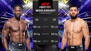 Jared Cannonier vs Nassourdine Imavov Full Fight  UFC Fight Night [upl. by Andie35]