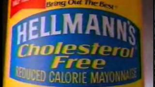 Hellmanns Cholestorol Free Commercial [upl. by Moynahan]