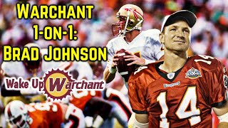 Brad Johnson Interview  Former FSU QB Super Bowl Champion Joins Wake Up Warchant FSU [upl. by Sorci]