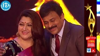 Dr Chiranjeevi Honored as Brand Ambassador of Indian Cinema  SIIMA 2014 [upl. by Sadonia]