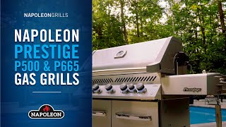 Napoleon Prestige® P500 and P665 Gas Grills [upl. by Ezana]