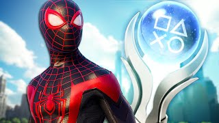 Miles Morales Platinum Trophy Is Simply AMAZING [upl. by Nibor]