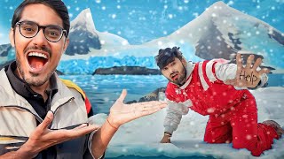 Crazy XYZ Challenge Us To Survive 24 Hours In Ice 🥶 आखिरकार ये अनहोनी हो ही गई 🥺 [upl. by Eisiam]