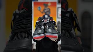 REVIEWING THE JORDAN 4 BRED REIMAGINED SNEAKERS IN UNDER 60 SECONDS [upl. by Fair]