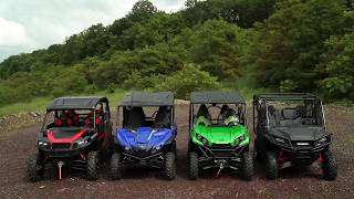 East Coast UTV Comparison Pioneer 10005 Teryx4 General 4 Wolverine X4 [upl. by Alidia]