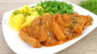 Mięciutki schab ala Strogonow  Stroganoff w pysznym sosie 👌 łatwy obiad z prostych składników 👍 [upl. by Anaeed]