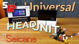 Seicane Universal Head Unit  Android 100  First Look [upl. by Medeah466]