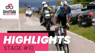 Giro dItalia 2024  Stage 10 Highlights [upl. by Botzow884]